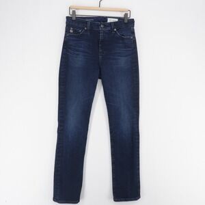AG Adriano Goldschmied Mari Jeans Womens 27 Blue High Rise Slim Straight